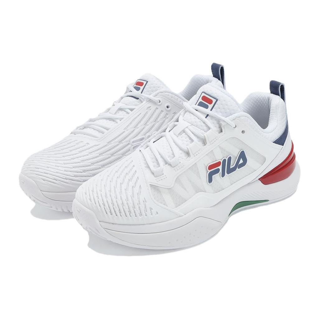 Fila Speed Serve Прочные низкие теннисные кроссовки Женские кроссовки Белый Синий A12W331505FWB