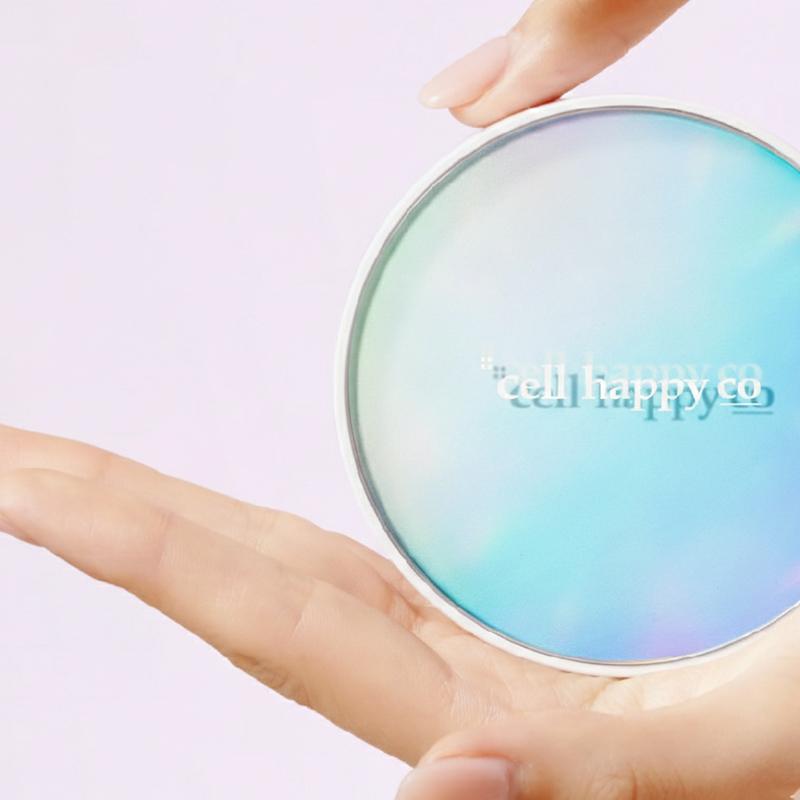 CELL HAPPY CO Веганский коллагеновый кушон с рефиллом SPF 50+ PA+++ 15г*2 шт.