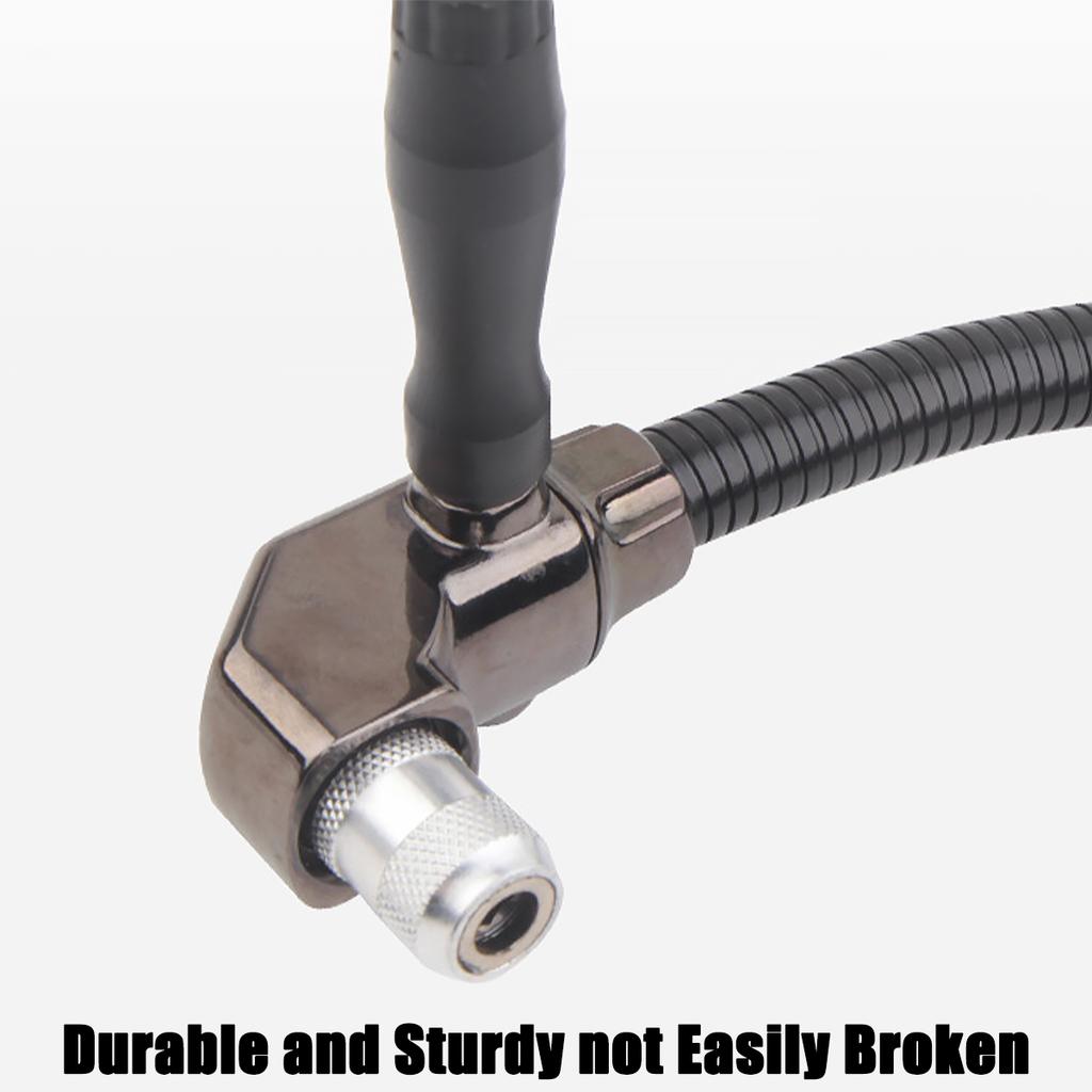 12-дюймовая угловая насадка, гибкий вал, насадка для дрели, угловой инструмент для электродрели под углом 90 градусов