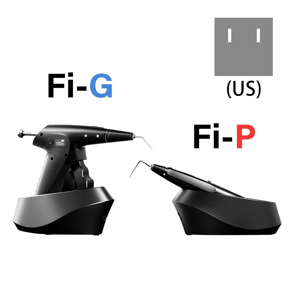 WOODPECKER Стоматологическая Fi-P Fi-G Система обтурации гуттаперчей 15с Плавление Размягчение Диффузия Резка Конденсация Беспроводное управление