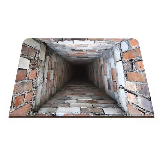 3D Коврик для пола с глубиной, Диатомовая земля, Абсорбирующий, Бездонная яма, Коврик для ванной, Нескользящий, Ковер с оптической иллюзией для декора ванной, спальни, гостиной
