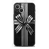 Чехол для телефона Cover для iPhone 17 16 15 14 13 12 Pro Max 11 Pro Max 17AIR Plus Ударопрочный Мягкий ТПУ Черный Бантик Искусственный Жемчуг Расписной