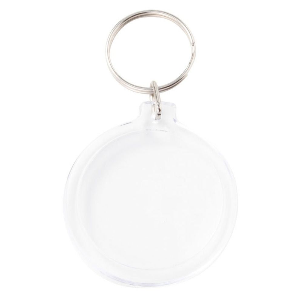 Прозрачный фотобрелок прямоугольная рамка для фотографий брелок модная пустая рамка брелок для девочек подарок