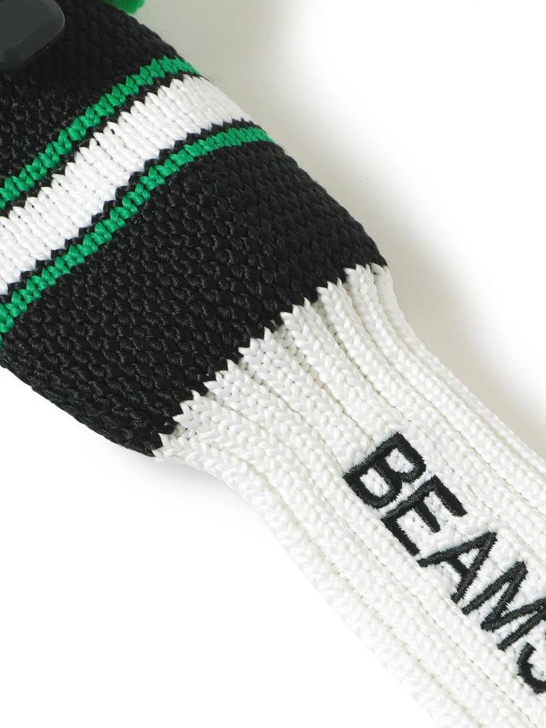 Beams Golf Футболка с коротким рукавом, вязаная, чехол для головы 2 (Фэрвэй Вуд) Зеленый - 81040135833