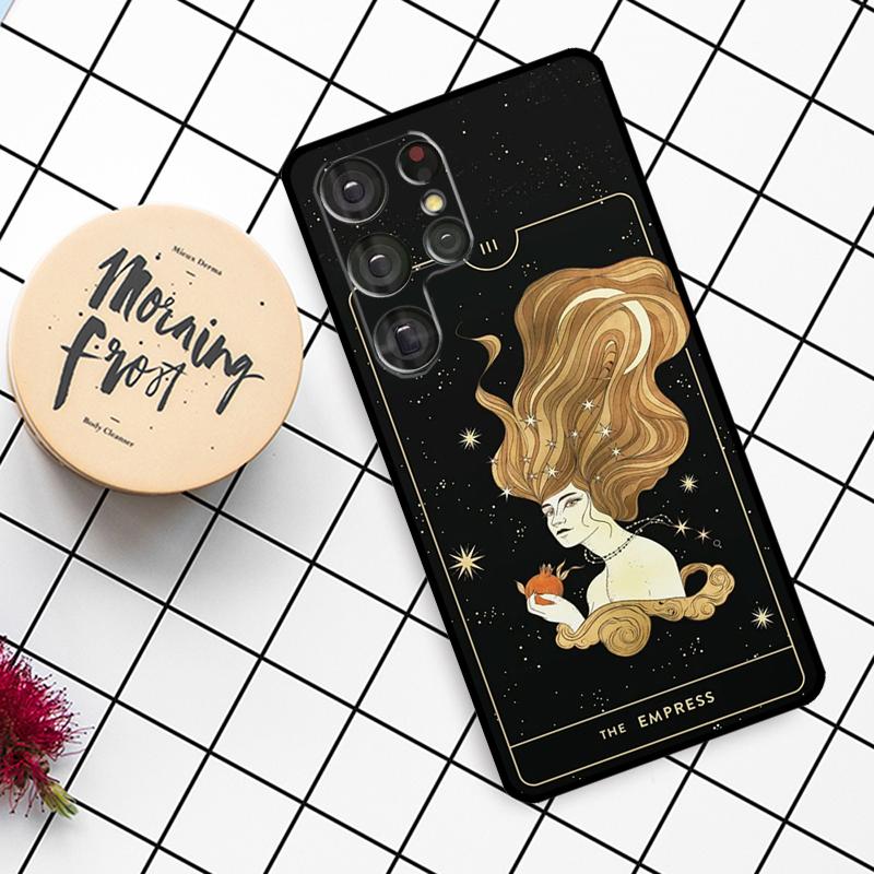 Чехол-кошелек со знаком зодиака и картами Таро для Samsung Galaxy S23 S10 S9 S8 Note 10 Plus Note 20 S22 Ultra S20 FE S21 FE