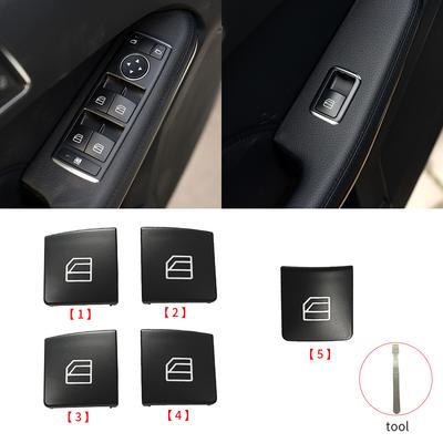 Для Mercedes W204 W212 W207 X204 автомобильный переключатель стеклоподъемника крышка кнопки для Benz CE GLK Class Coupe C200 E260 GLK300