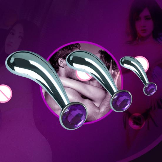 Мини-металлическая анальная пробка, анальная пробка, спортивный массажер для пары, секс-игрушка для мастурбации