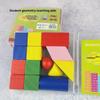 Grade 1 Geometry Building Blocks & Puzzle Set for Kids