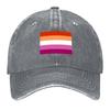2026 Lesbian Pride Flag Baseball Cap Black New In Hat Hood Western Hat Hats Man Women's