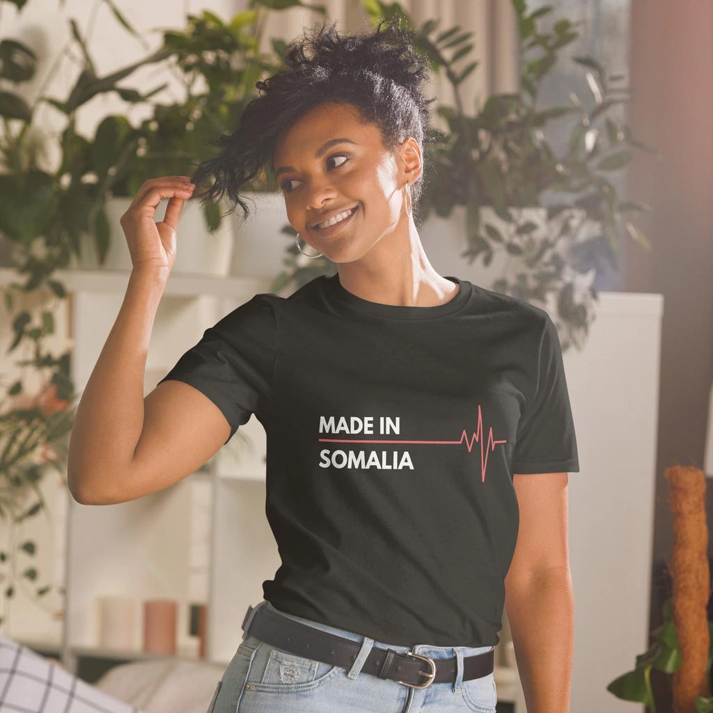 Made In Somalia Born In Country Of Birth T-Shirt
