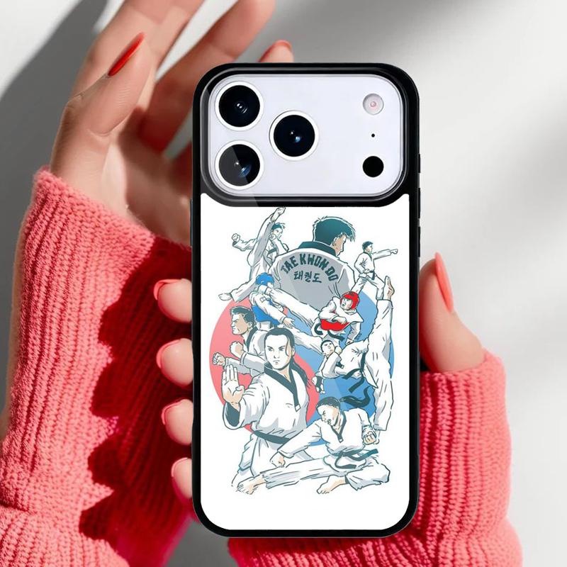 Чехол для телефона Japan Martial Aikido для iPhone 17 16 15 14 13 Pro Max Задняя крышка для 12 11 Pro Coque