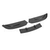 3 Sections Front Bumper Lip Spoiler Sturdy Stylish Front Bumper Lip Splitter For 3 Series E92 E93 Standard Glossy Black