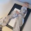 Sun Protection Silk Fabric Sleeves Thin Yarn Arm Sunscreen Covers  Driving