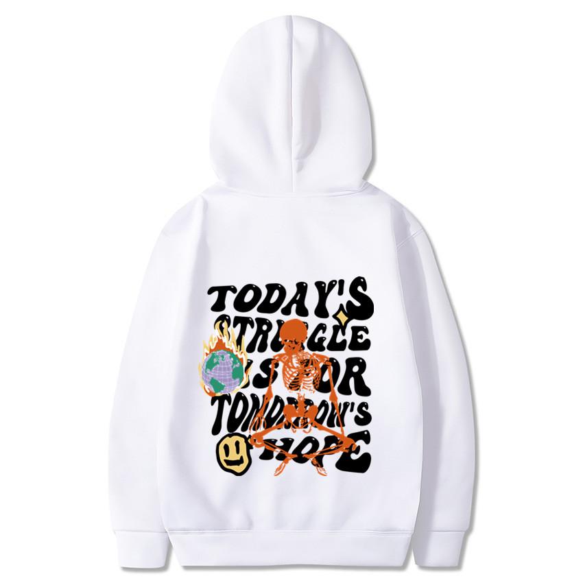 Женские толстовки с капюшоном Oversized Толстовка Y2k Berserk Kanye Hoody Одежда Толстовки с капюшоном с принтом