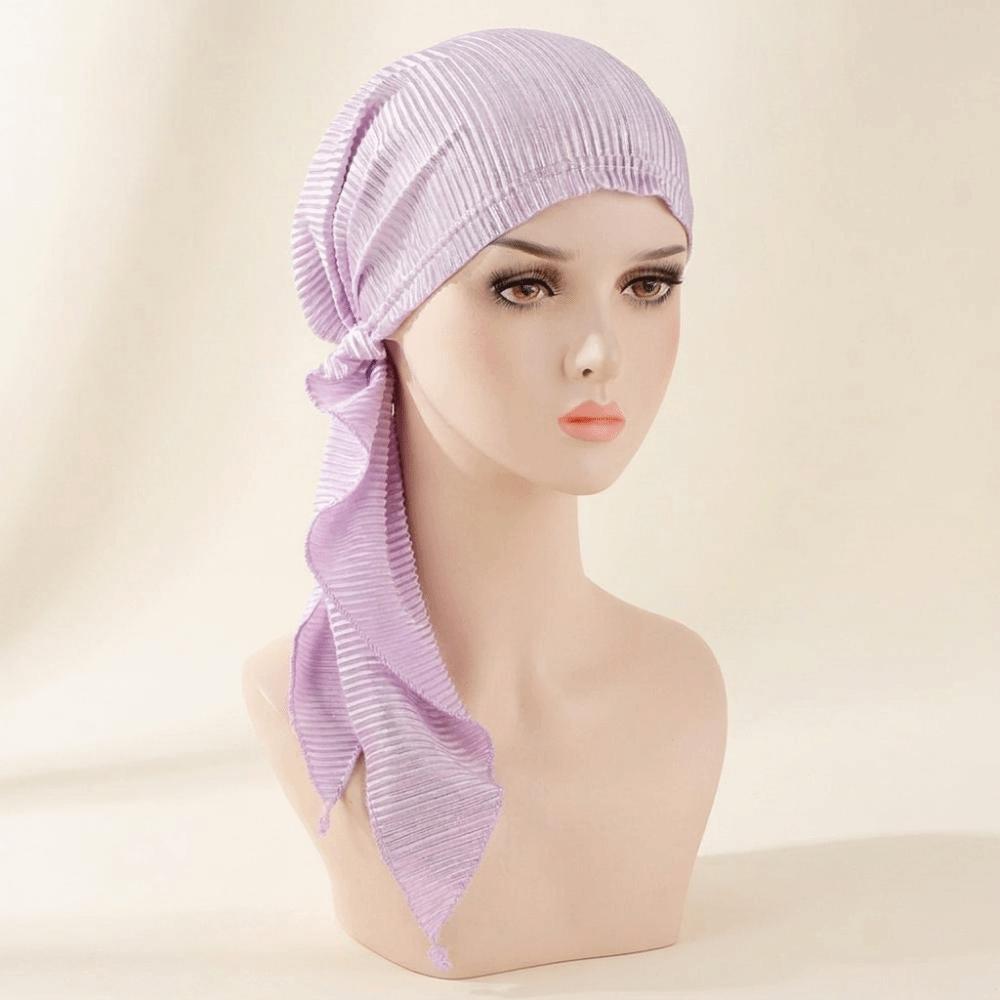 Soft Muslim Headscarf Hat Elastic Cotton Lady's Muslim Hijab Fashion Turbantes Caps  Muslim Hijabi