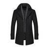 Autumn and Winter Business Men's Woolen Coats, No-iron Cotton Scarf, Woolen Coats, Men's Woolen Coats
