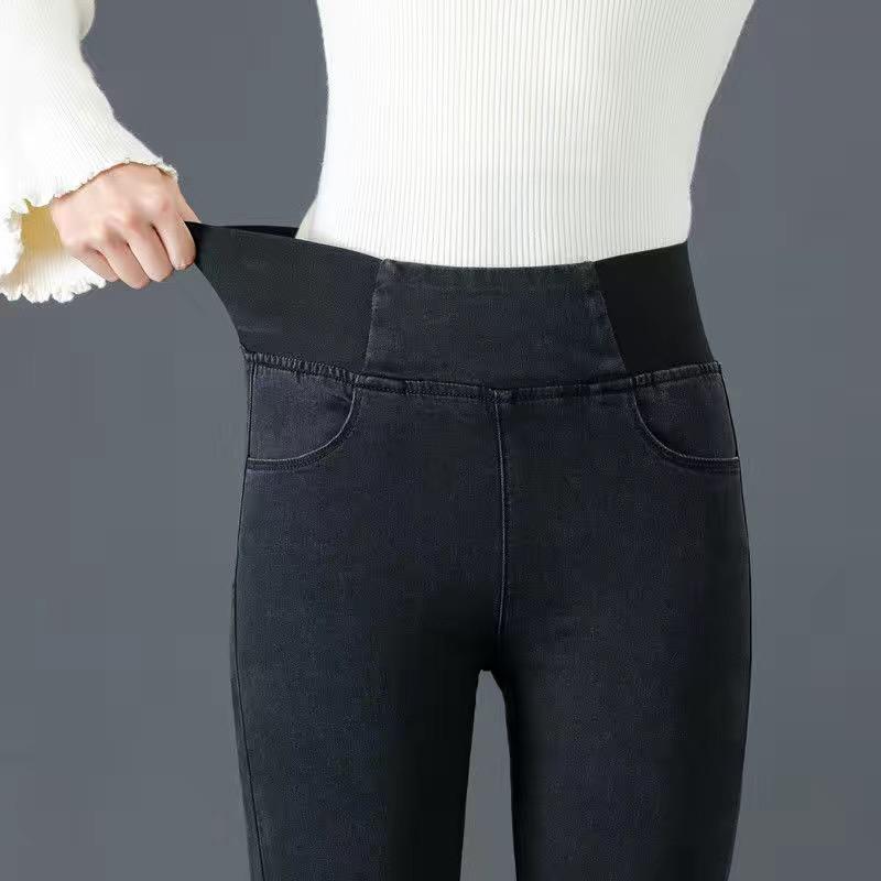 Джинсы Oversize Slim Denim Брюки Женские Узкие Джинсы С Высокой Талией Vintage Wash Pencil Stretch Vaqueros Леггинсы Pantalones