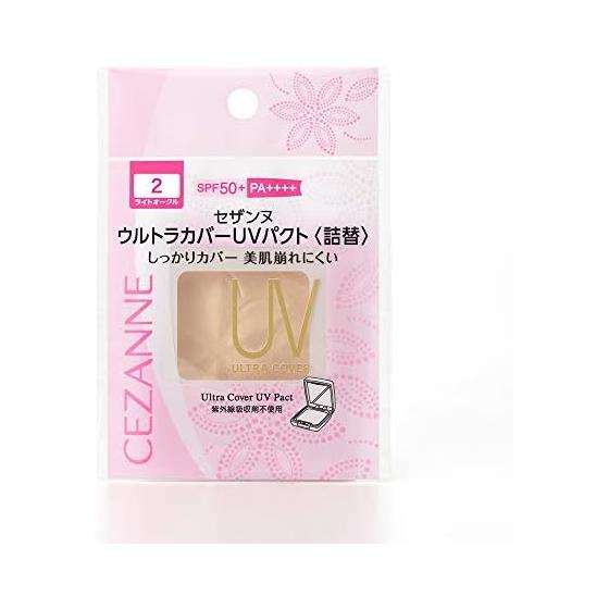 Cezanne Ultra Cover UV Pact (Пополнение) 2 Тональная основа Light Ocher 02 11 г (х 1)