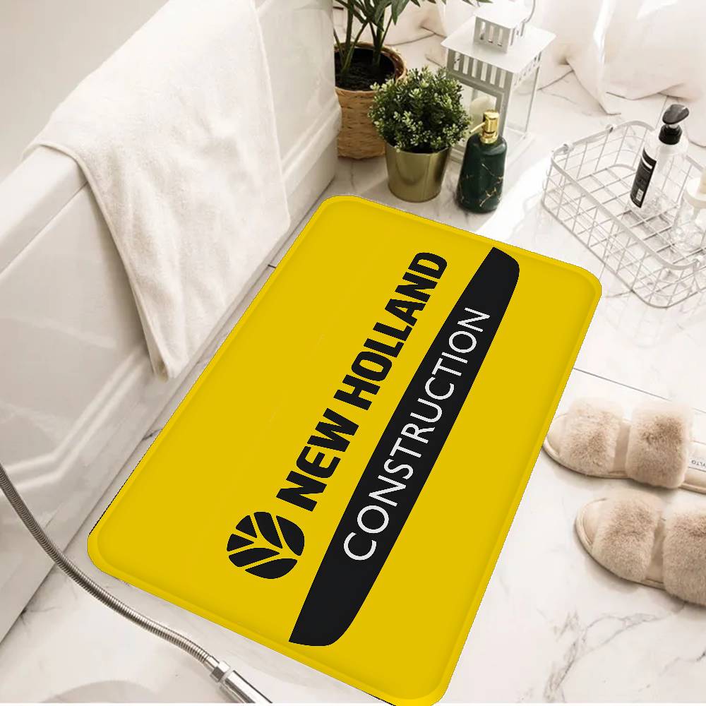 New H-holland logo Room Mats Anti-slip Absorb Water Long Strip Cushion Bedroon Mat Household Carpets