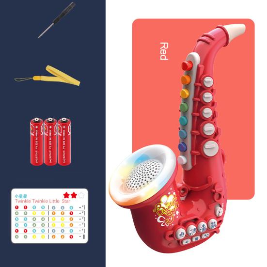 Finger Exercises Fine Workmanship Useful with Lights Educational Kids Musical Instruments Toy Trumpet