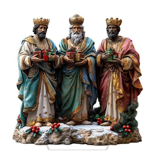 Зимний снежный домик акриловое украшение 2D плоский рождественский вертеп настольная вывеска рождественский домашний офис гостиная спальня книжная полка настольный орнамент