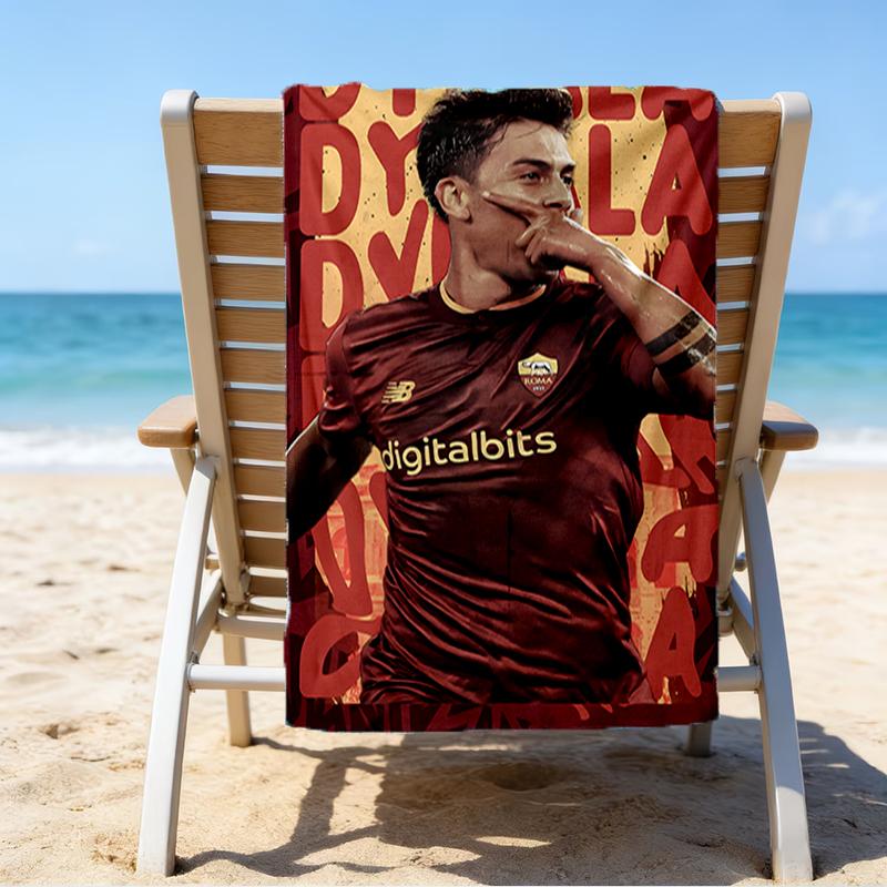 Dyba-la Celebration Beach Towel - Soft, Absorbent Microfiber, Lightweight, Ideal for The Beach, Parties, Travel, Camping fan gifts