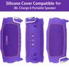 Shockproof Protective Sleeve Silicone Protective Cover for JBL Charge 6 Speaker