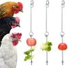 Adjustable Length Bird Cage Food Holder Bird Feeder for Cage  For Macaw Parakeet Parrot Budgie