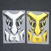 For Honda Yamaha Fishbone Tankpad Sticker Sticker Cover 3D Tank pad Stickers Oil Gas Protector