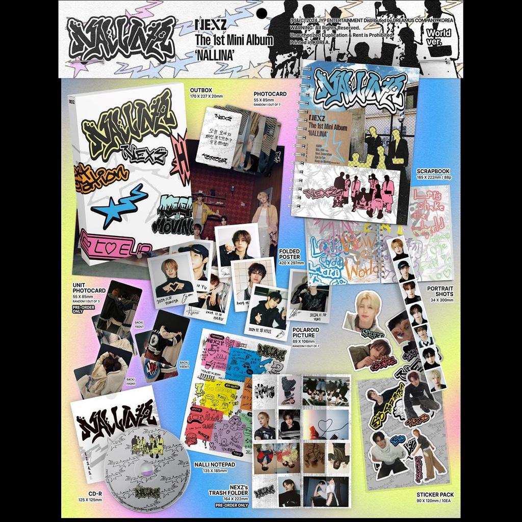 NEXZ - NALLINA World Ver. (Limited Edition) Album