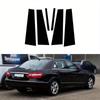 6 шт. Накладки на стойки автомобиля для Mercedes-Benz E-Class W212 4-дв. Седан Салон E300 E350 E400 E500 E63 AMG Наклейки на крышки отделки оконных стоек