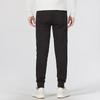 Puma Colorblock Drawstring Knit Joggers Men Bottoms Black 620580-01