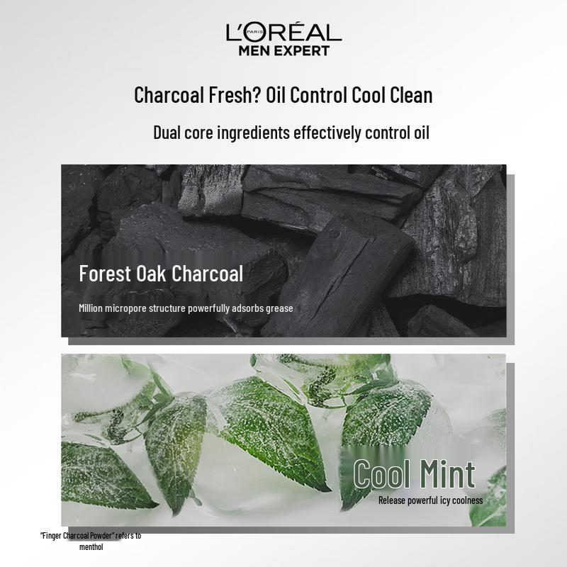 L'Oreal Men Expert Charcoal Ice-Cool Oil Control Face Wash