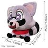Purple Indigo Park Raccoon Plush Toy Doll Decoration Gift Animal Ornament Filler