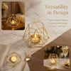 3.15x3.74in Tealight Candle Holder Wrought Iron Votive Candle Holder  Party Decoration