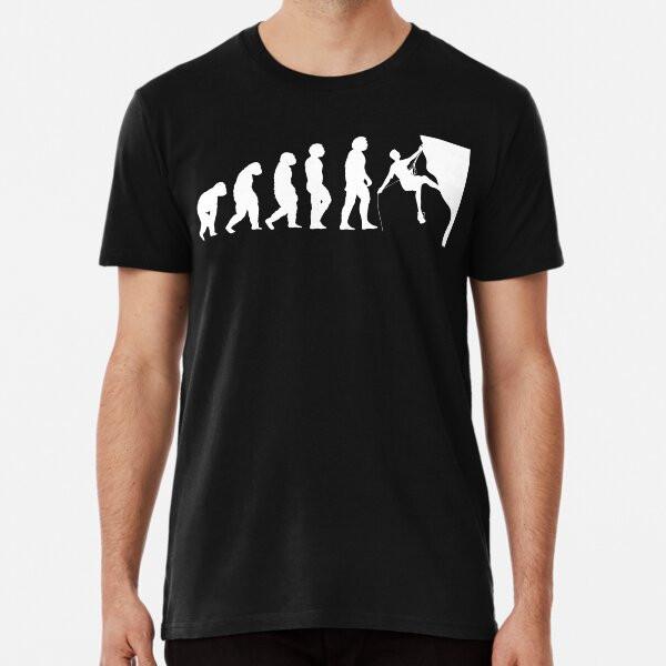 Evolution Of Man To Climber Vintage, ClimbinT-Shirt S-5XL Best T-Shirt