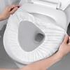 10Pcs Travel Disposable Toilet Seat Covers Biodegradable Toilet Pap Paper Mat