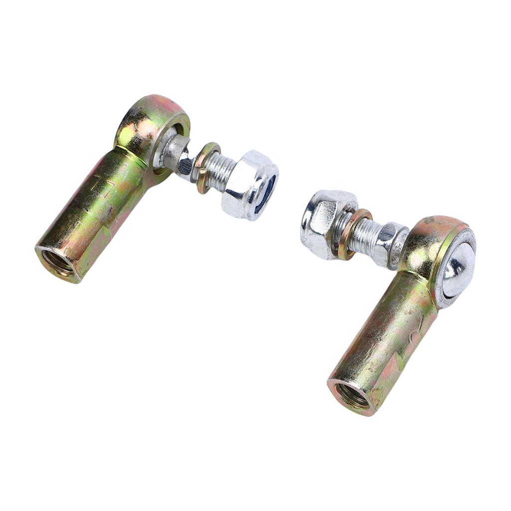 1 Pair M8 M8 Steering Tie Rod Ball Joint for 50mL 70mL 90mL 110mL 125mL Quad Dirt Bike ATV Go Kart