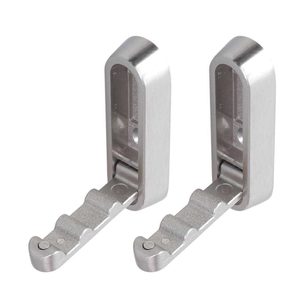 Упаковка из 2 складных крючков для полотенец, шляп, рюкзаков, прочная настенная вешалка для одежды, принадлежности для ванной комнаты