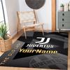 Juventus Customized Name Floor Rug Office Rug Design for Kitchen Balcony Entryway Living Rooms Anti-slip Rug Decorate Offices
