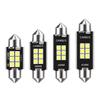 2pcs 12V C5W 31mm 36mm 39mm 41mm 3030 6 SMD Car Festoon Lights Auto Interior Dome Lamp Reading Bulb White