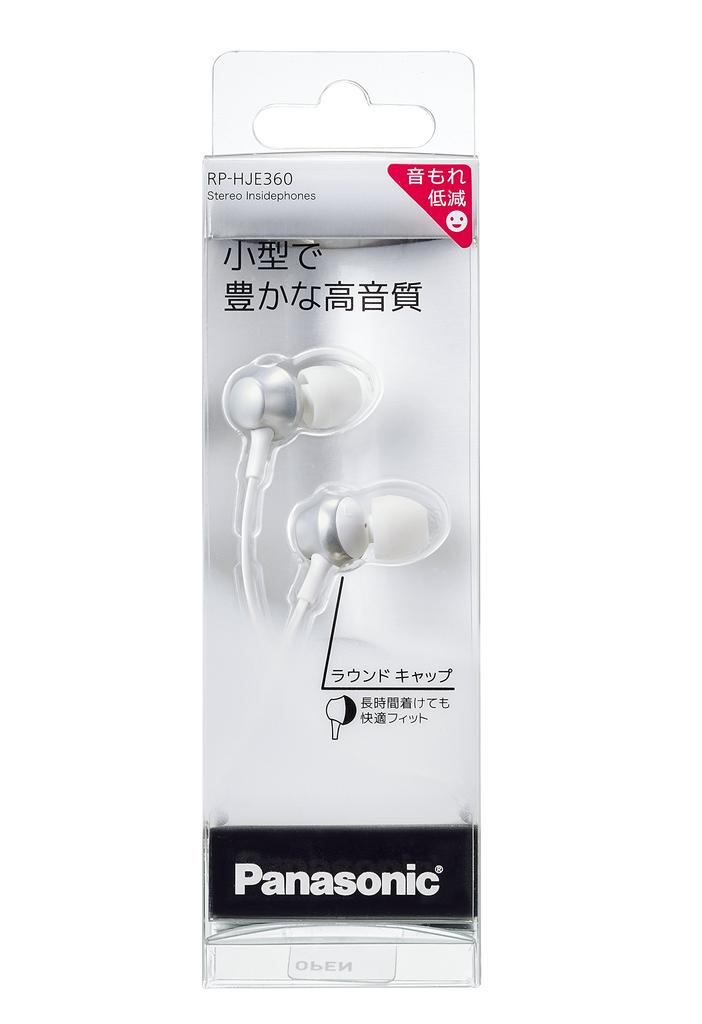 Panasonic Stereo Earphones RP-HJE360-W