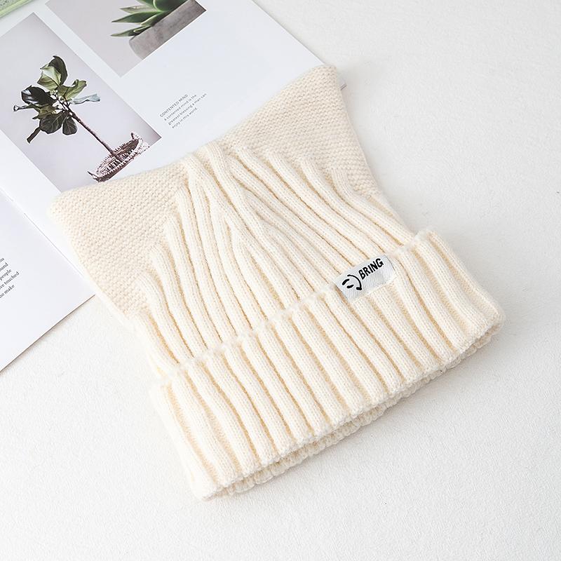 Cute Dandy Hat Cat Ear Kpop Style Beanie Hat Sweet Autumn/Winter Hats For Women Street Simple Colors Warm Hats For Girl
