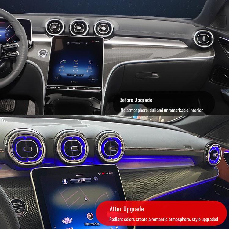 Mercedes-Benz GLC Ambient LED Interior Light Upgrade