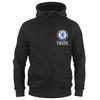 Chelsea FC Boys Fleece Full Zip Hoodie