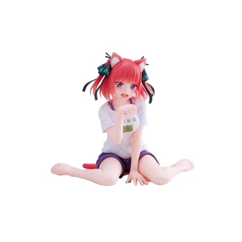 The Quintessential Quintuplets Desktop Cute Figure Nakano Nino ~Original Cat Room Wear Ver.~