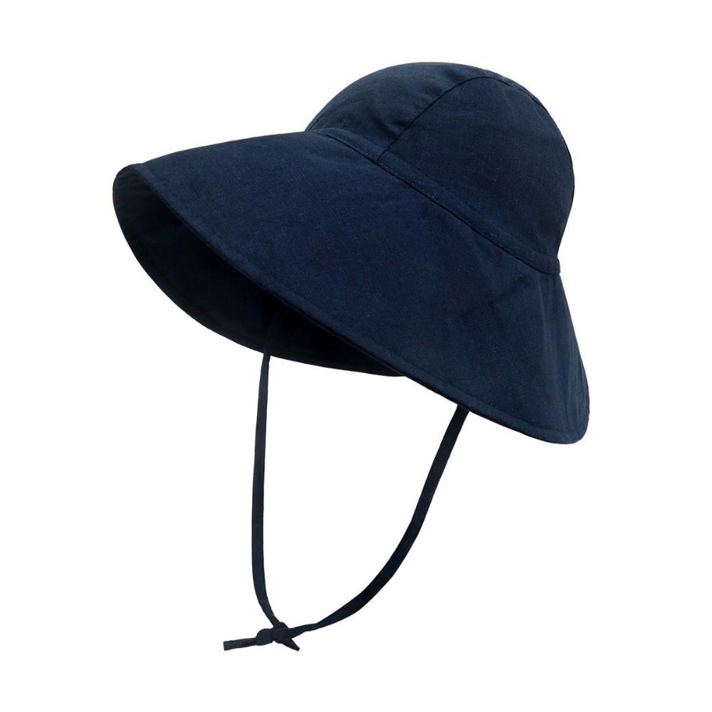 Big Brim Baby Sun Hat Cotton Material Children Panama Cap Fashion Kids Bucket Hat  Travel Use