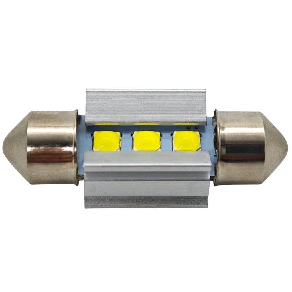 4 шт. C5W 36мм LED лампа SV8.5 12-24В CANBUS 320лм белая мощная