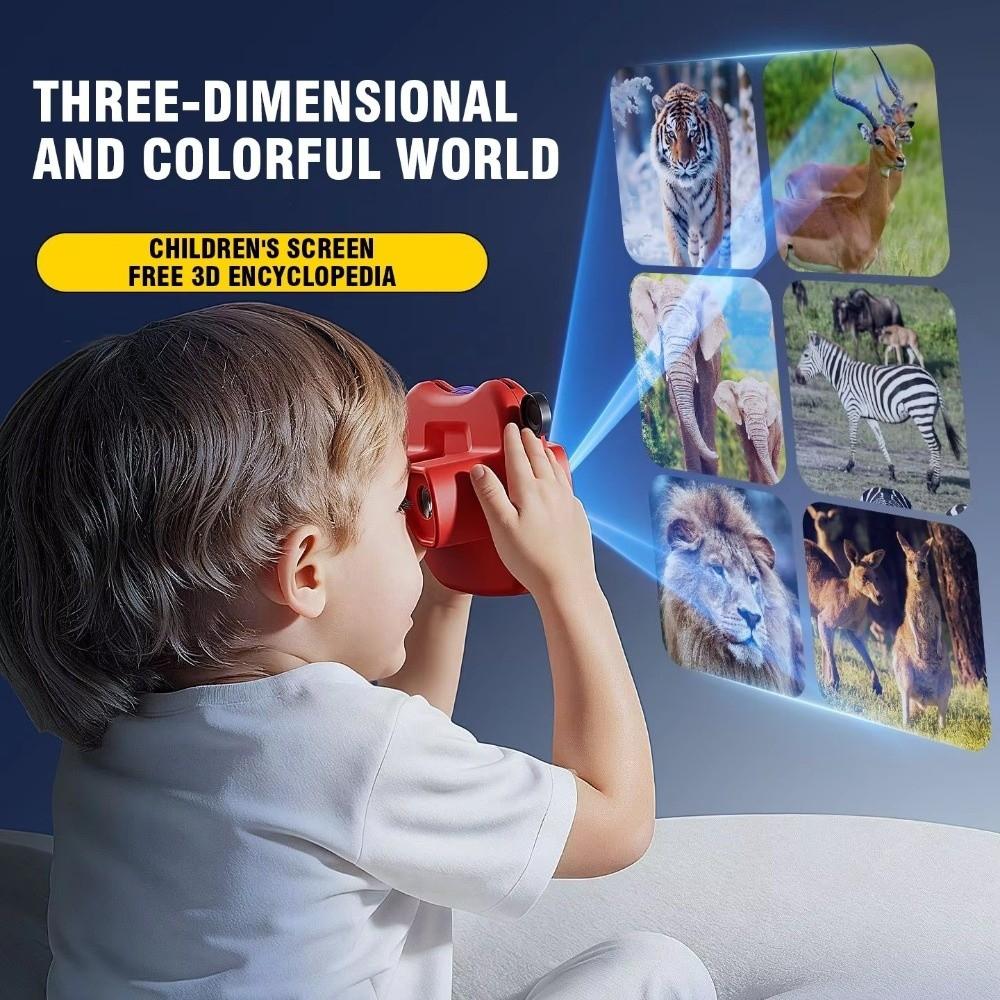 3D Stereoscopic 3D Viewer Toy Portable Story Slides View Finder Viewing Machine Age 4+