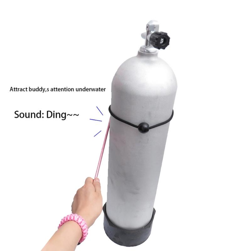 Алюминиевые сплавы Дайвинг-палка Подводные сигнальные устройства Дайвинг-стержень Трещотка Шнурок Стержень Баллоны Стукалка Наконечник Прочный
